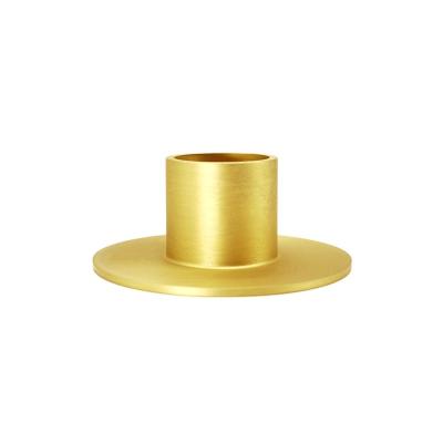 China Customizable Brass Home Party Decoration Candle Holder For Home Decoration for sale