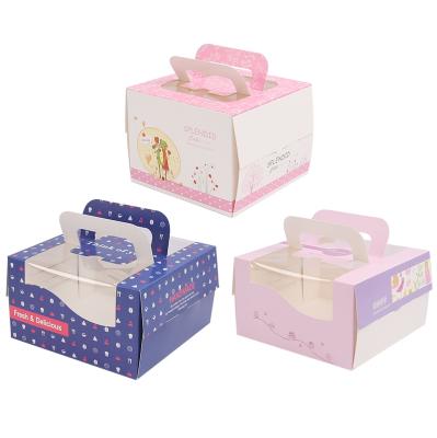 China China Factory Materials Recycled Custom Portable Supply Children's Cake Packaging Box for sale