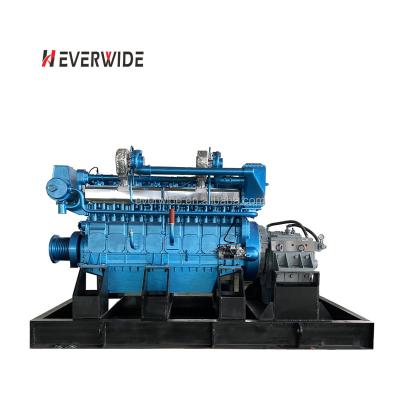 China Water Cooled 600hp to 1000hp WHM8170ZC Weichai Brand New High Speed ​​Marine Powered Inboard Diesel Engines Set With Gearbox For Sale for sale