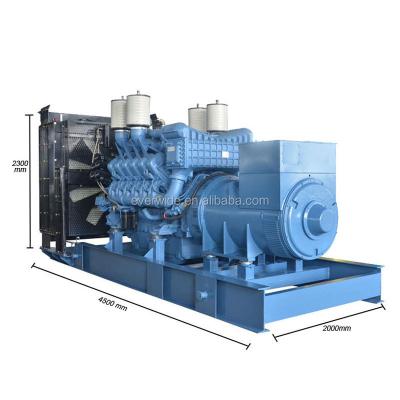 China ATS Europe Germany Made MTU 2000KW / 2500KVA Diesel Generator Set for sale