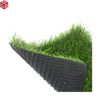 China Plastic Ornamental Grass Carpet Landscape Decoration 35MM Green Grass Outdoor Mat Green for sale