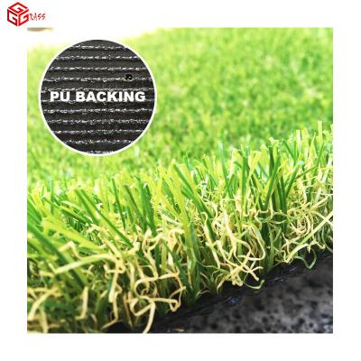 China Landscape Decoration 40mm 35mm Turf Grass Can Be Made As Striped Colorful Faux Grass Industrial Grass Flooring for sale