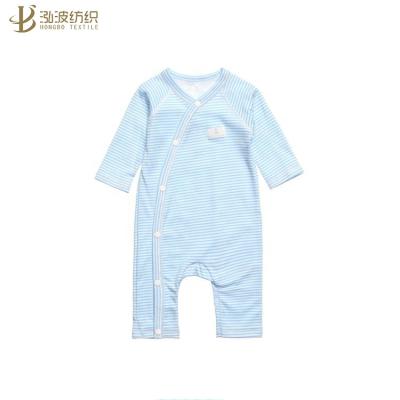 China Short Muslin Gauze Newborn Baby Clothes Romper Cotton Sleeve for sale