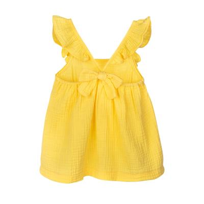 China Customized Baby Girls Romper Infant Dress Summer Breathable Super Soft for sale