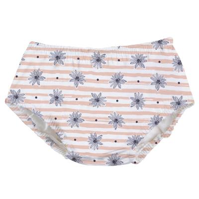 China Breathable Cute Design Baby Briefs With Flower Painting for sale