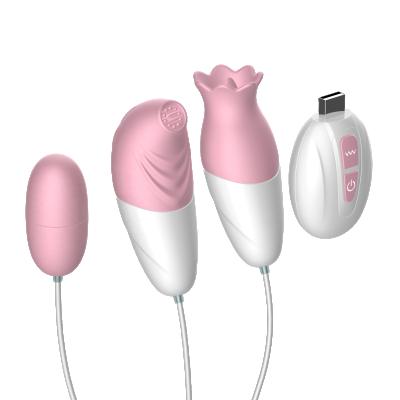 China 45mins 3 in 1 Multiple Function Remote Control Nipple Stimulation Vibration Clitoral Sucking Egg for sale