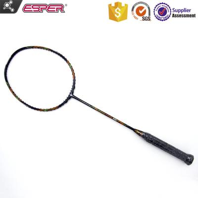 China Good performance and more flexibility Nano7-3k carbon fiber badminton racket. for sale