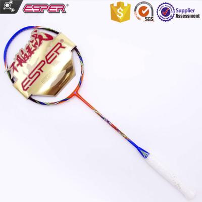 China Good performance and more flexibility High quality 30 o (OEM/ODM all-carbon badminton racket manufacturer. for sale