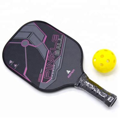 China High Quality Professional Carbon Fiber Manufacturer Graphite Polymer Honeycomb Factory Price Customized Pickleball Paddle for sale