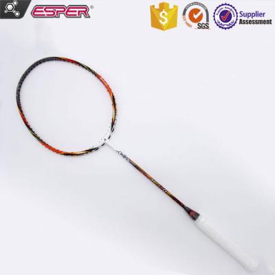 China Good Performance and More OEM Professional 120 Guangdong and Japanese Toray Graphite/Carbon Fiber Flexibility ESPER Factory ODM Customized Badminton Racket for sale