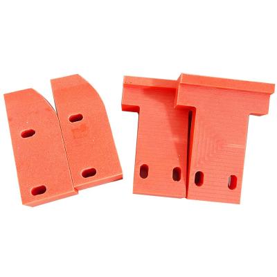 China Different Types Widely Used Uhmw-pe Machine Custom Plastic Parts Guide Rail Accept Custom Made for sale