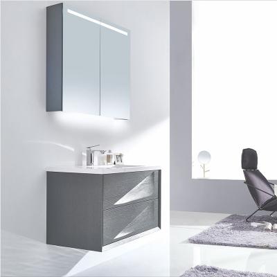 China Hangzhou Modern Factory Direct Floating Cabinet Bathroom Vanity Washroom Vanity for sale