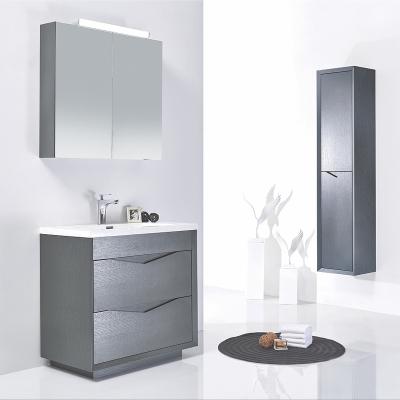 China Mirrored Foldable Bathroom Vanity Factory Factory Floating Bathroom Vanities Led Light Cabinet With Storage Cabinet for sale