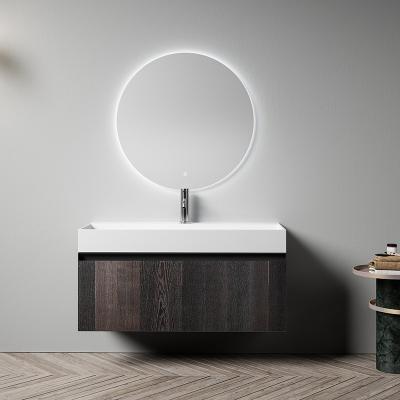 China Bright Modern Hotel Bathroom Anti Reflect Smart Touch Led Fog Bathroom Mirror And Lights Backlit Glass for sale