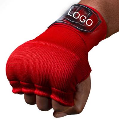 China Comfortable Boxing Hand Wraps Elastic Cotton Gel Padded Inner Boxing Gloves for sale