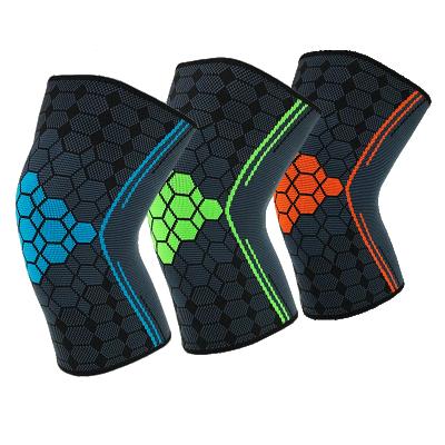 China Best Compression Knee Sleeve Brace Nylon Knee Support For Running, Meniscus Tear, Arthritis, Fast Healing for sale