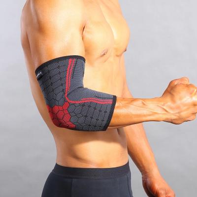 China Breathable Elbow Brace Customized Compression Arm Sleeve for sale