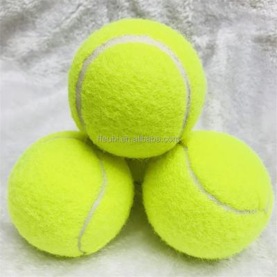 China Trainning ITF Approved Boxes Package Training Tennis Ball Custom Printed Wool Yellow, Trainning Red NC; The logo 130-140cm (GUA customers drop for sale