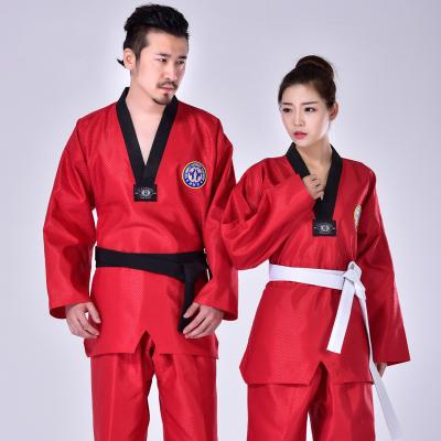 China High Quality 100% OEM Wtf Cotton Taekwondo Uniform for sale