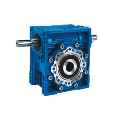 China Building Material Shops Hot Sale NMRV Electric Motor Worm Gear Speed ​​Reducers Equip With Double Input Shaft for sale