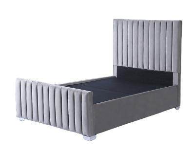 China Sofa Bed Factory Modern Bedroom Furniture Upholstered Platform Storage Direct Export Bed for sale