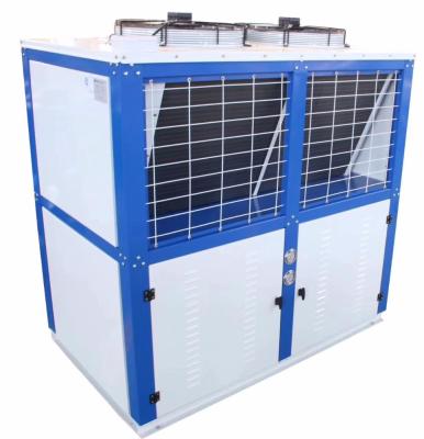 China Machinery Repair Shops 6hp Air Cooled Refrigeration Box Shaped Condensing Unit For Cold Room for sale