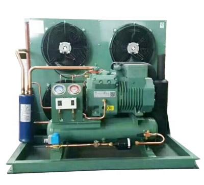 China 12HP semi-hermetic compressor, refrigeration compressor condenser chamber cold unit for ice cream room for sale