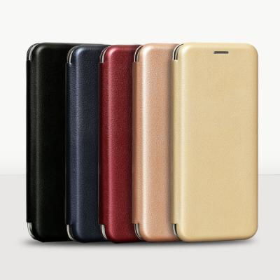 China Full Protection Fast Delivery Shockproof Shell Flip Leather Case For Samsung A50 Leather Case for sale