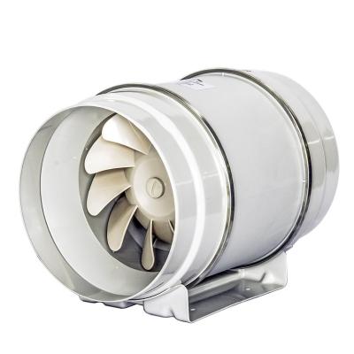 China DTF200302D HVAC System 200mm Plastic Inline Duct Fan for sale