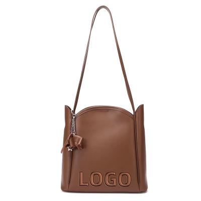 China 2022 Wholesale Custom Leather Shoulder Tote Bag Water Resistant Ladies Purses And Handbags Bags For Women for sale