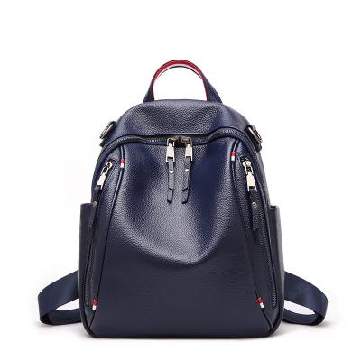 China 2022 Wholesale Fashion Waterproof High Quality Women's Custom Designer Leather Backpack For Ladies for sale