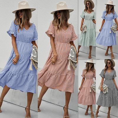 China 2022 Ladies Holiday Party Custom Wear Anti-Static Sling Backless Sleeveless Casual Dresses For Women for sale