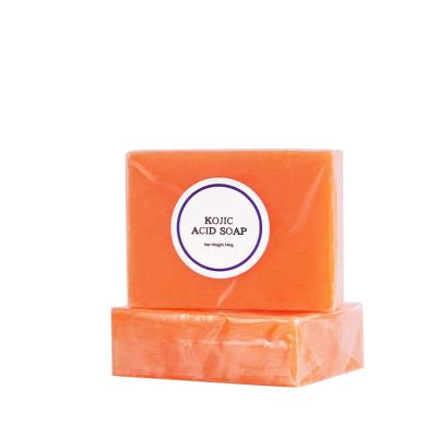 China Wholesale Organic Natural Kojic Acid Soap Base Cleansing Handmade Skin Whitening Anti Acne Moisturizing Deep Cleansing Bath Soap for sale