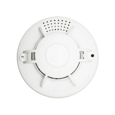 China Hard Wired Wired Smoke Detector Fire Alarm Security Interconnected Smoke Alarm for sale