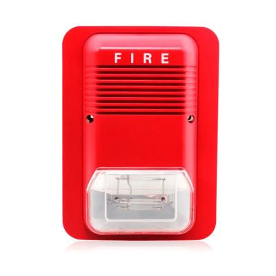 China Sound and Light combination Credible Quality Fire Alarm Bell Siren Security Horn Buzzer Sound And Light Strobe For Fire Alarm for sale