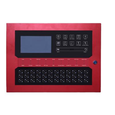 China Classic Leading Digital Protocal Addressable Fire Alarm System Digital Fire Alarm Control Panel 256-2048 for sale