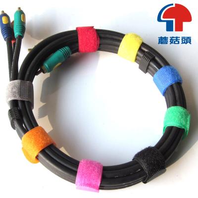 China Eco-Friendly logo-printed velcro cable tie , velcro strap for sale