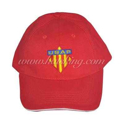 China six panels 3D raised embroidery sports baseball cap for sale