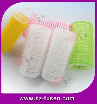 China Plastic Jumbo Velcro Hair Rollers For Short Hair , Hair Curlers Rollers for sale