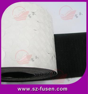 China Black Velcro Self Adhesive Tape , Velcro Hook And Loop For Clothing for sale