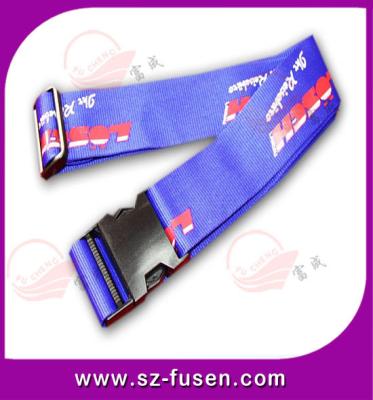 China Colored Custom Velcro Hook And Loop Straps With Plastic Buckle , Adjustable for sale