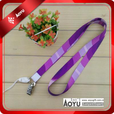 China fashion 45cm single custom lanyard for sale