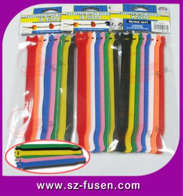 China Back To Back Reusable Hook And Loop Cable Ties / Velcro One-Wrap Straps for sale