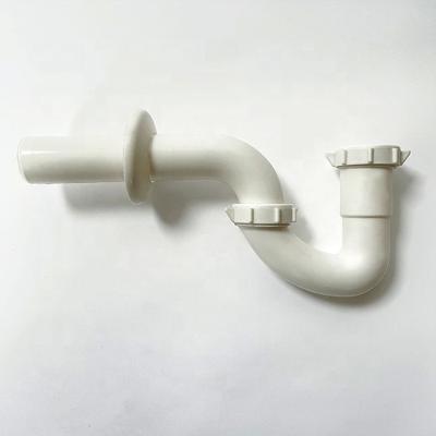 China Modern P-Bent Sewer For Bathroom Plastic Sink P Trap for sale