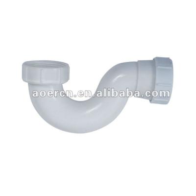 China Modern Lavatory Waste Drain Plastic Bottle Trap P Trap Basin P-Trap for sale