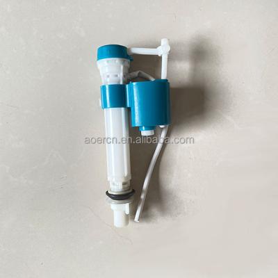 China Modern Adjustable Bottom Inlet Toilet Water Tank Fittings Piping For Water Tank Inlet Toilet Fill Plastic Valve for sale