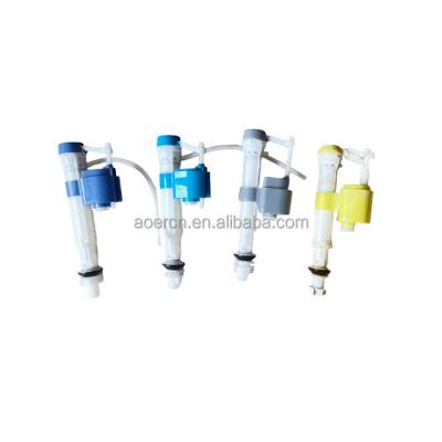 China Modern Adjustable Bottom Inlet Toilet Bathroom Water Tank Fittings Piping For Water Tank Inlet Toilet Fill Plastic Valve for sale