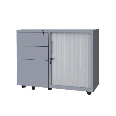 China RAL Color Height 620mm Tambour Filing Cabinet for sale