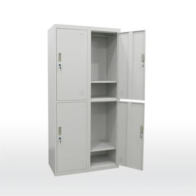 China School Furniture 185cm height  0.16 CBM Metal Wardrobe Cabinet for sale