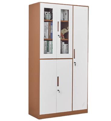 China 1850 Height Waterproof Metal Wardrobe Cabinet With Ajutable Feet for sale